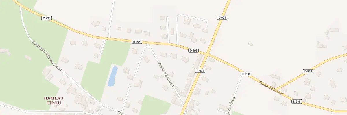Plan du 3 Rte de la Mer à Muneville-sur-Mer