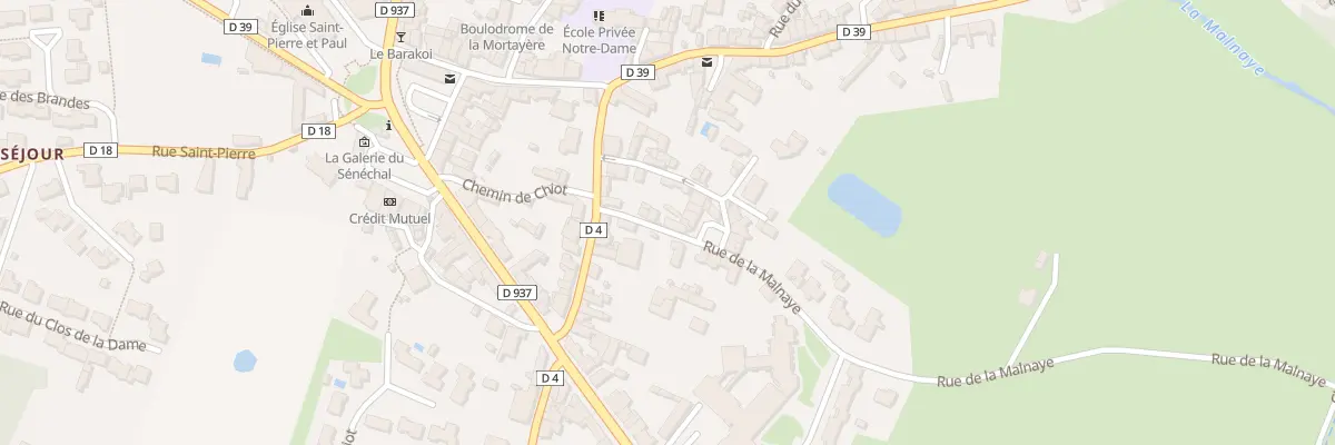 Plan du 65 Rue de la malnaye aux Lucs-sur-Boulogne