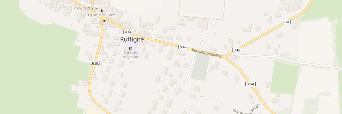 Plan du 22 Rue des Jonquilles à Ruffigné