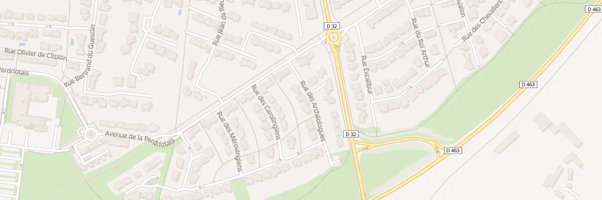 Plan du 4 Rue des Archéologues à Châteaugiron