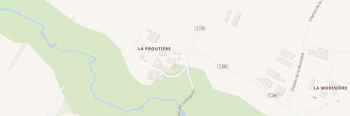 Plan du 9 La Proutière au Poiré-sur-Vie