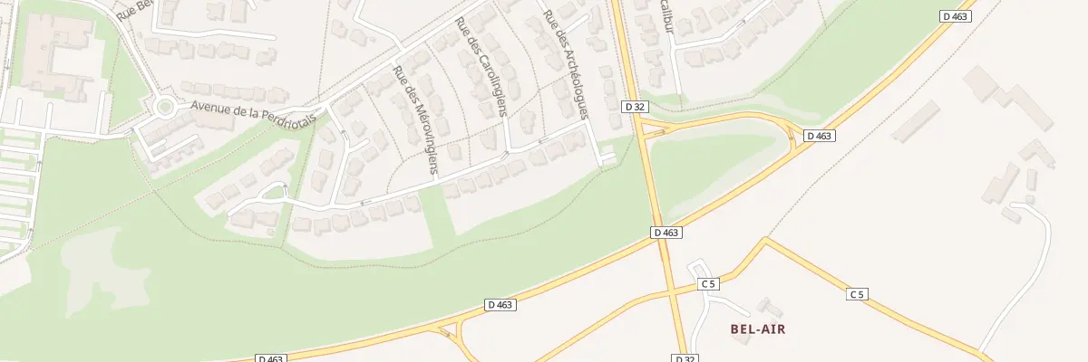 Plan du 21 Rue des Archéologues à Châteaugiron