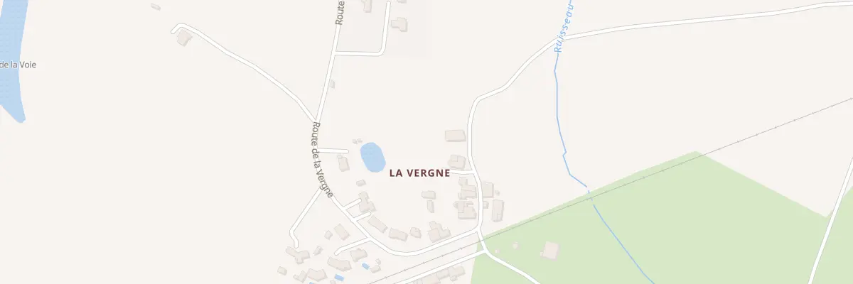 Plan du 53 La Vergne à Aubigny-Les Clouzeaux