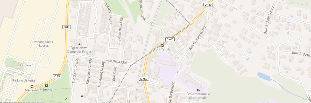 Plan du 40 Rue Georges Lassalle à Boucau
