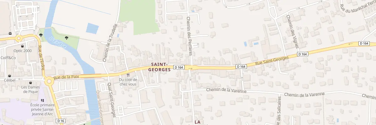 Plan du 55 Rue Saint Georges à Nort-sur-Erdre