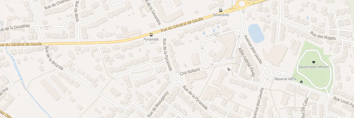 Plan du 7 Rue de la Pyramide à Saint-Sébastien-sur-Loire