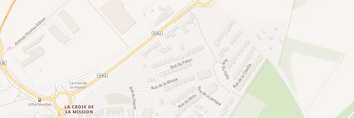 Plan du 11 Rue du patou à Liffré