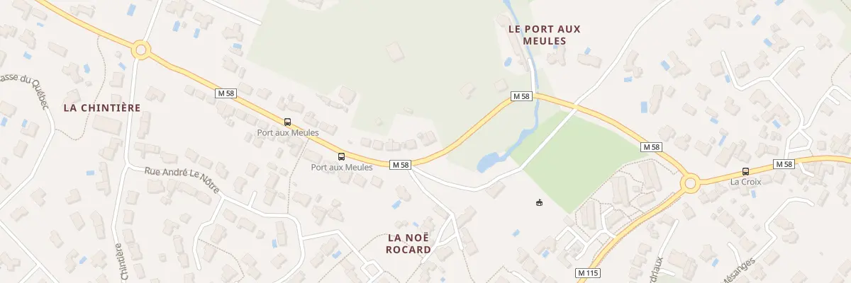Plan du 40 Rue du Port aux Meules à Vertou