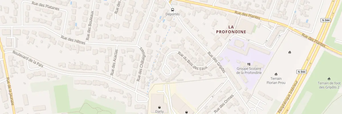 Plan du 24 Rue des Bois des Faux à Saint-Sébastien-sur-Loire