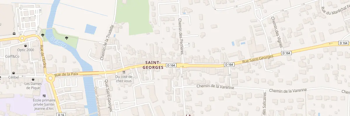 Plan du 53 Rue Saint Georges à Nort-sur-Erdre