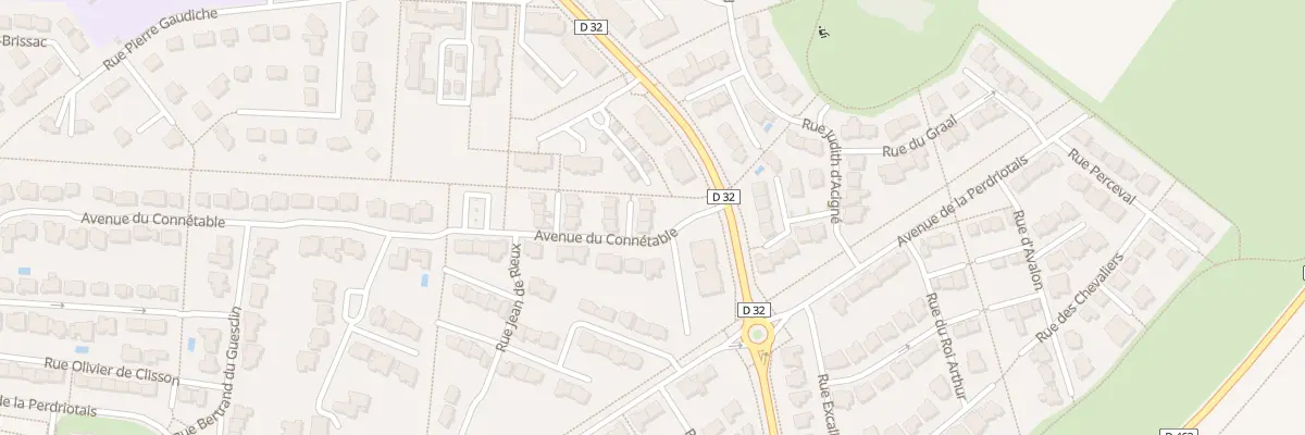 Plan du 73 Av du Connétable à Châteaugiron