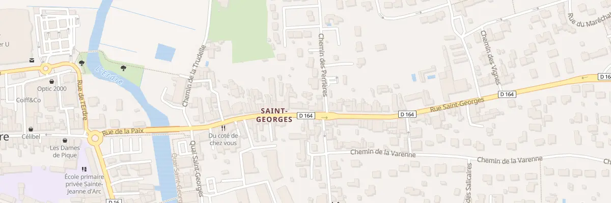 Plan du 49 Rue Saint Georges à Nort-sur-Erdre