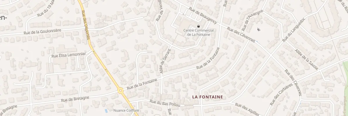 Plan du 3 All de Serrant à Saint-Sébastien-sur-Loire