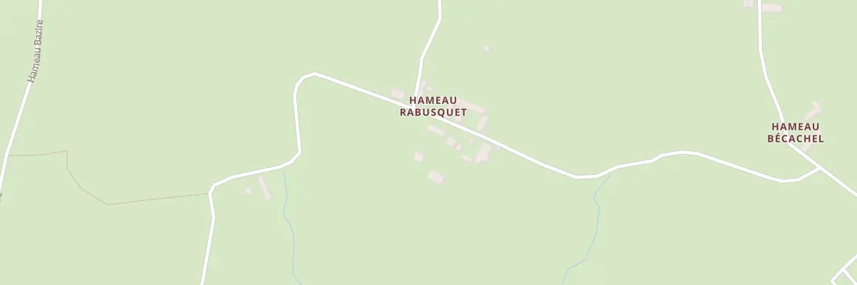 Plan du 2 Les Rabusquets à Saussemesnil