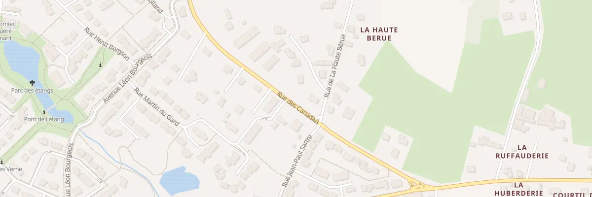 Plan du 1 Rue de la haute berue à Liffré