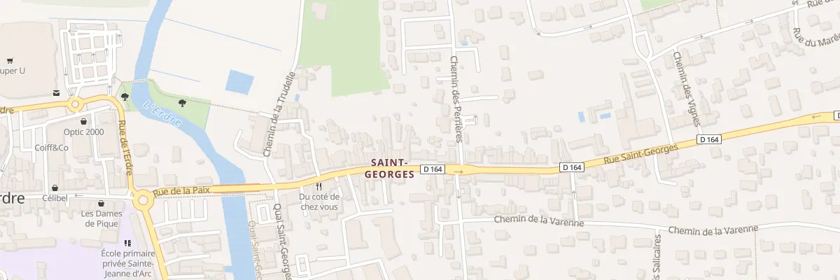Plan du 47 Rue Saint Georges à Nort-sur-Erdre