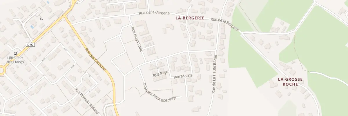 Plan du 1 Rue morris à Liffré