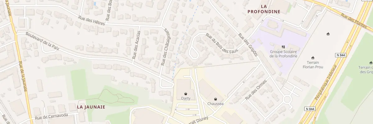 Plan du 37 Rue des Bois des Faux à Saint-Sébastien-sur-Loire