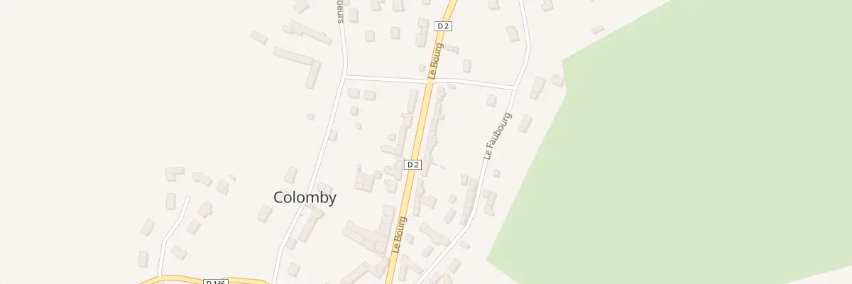 Plan du 32 Le Bourg à Colomby