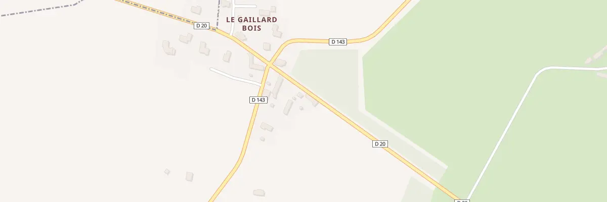 Plan du 5011 Le Gaillard Bois à Chanteloup