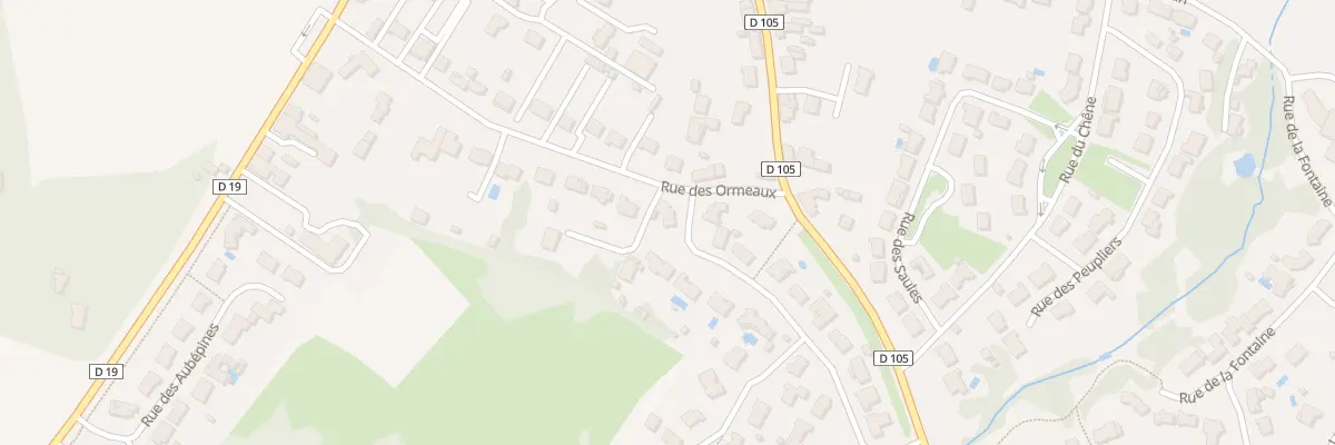 Plan du 25 Rue des ormeaux à Avrillé