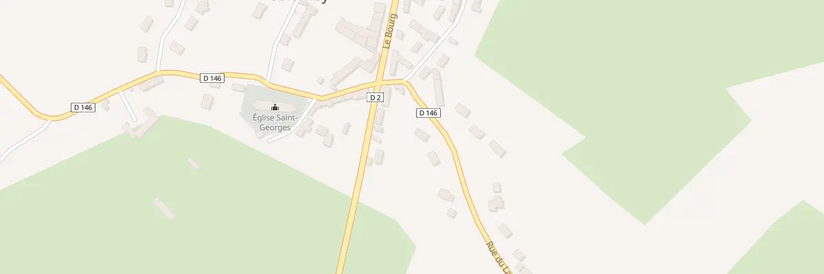 Plan du 6 Rue du Lavoir à Colomby