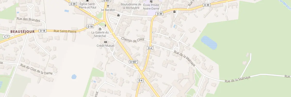 Plan du 108 Rue du bois joly aux Lucs-sur-Boulogne