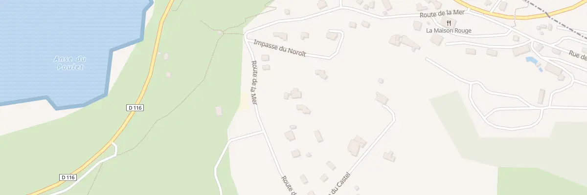 Plan du 30 Le Castel à Maupertus-sur-Mer