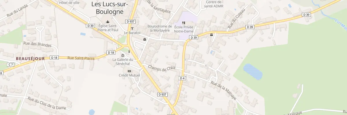 Plan du 46 Rue du bois joly aux Lucs-sur-Boulogne