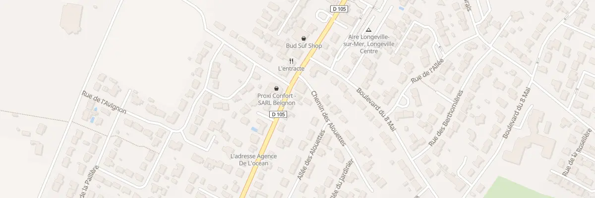 Plan du 33 Rue de l’Océan à Longeville-sur-Mer