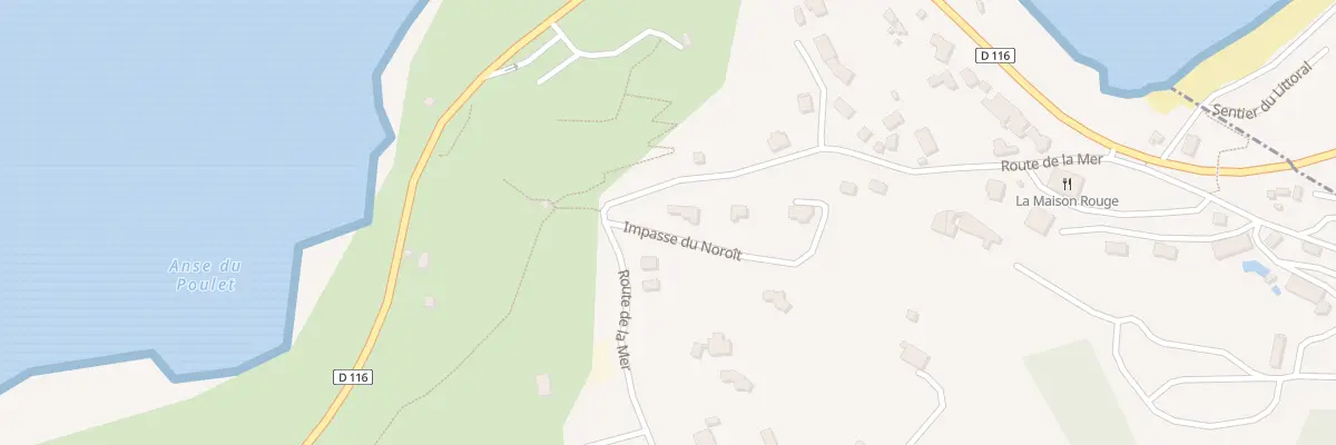 Plan du 2 Anse du Brick à Maupertus-sur-Mer