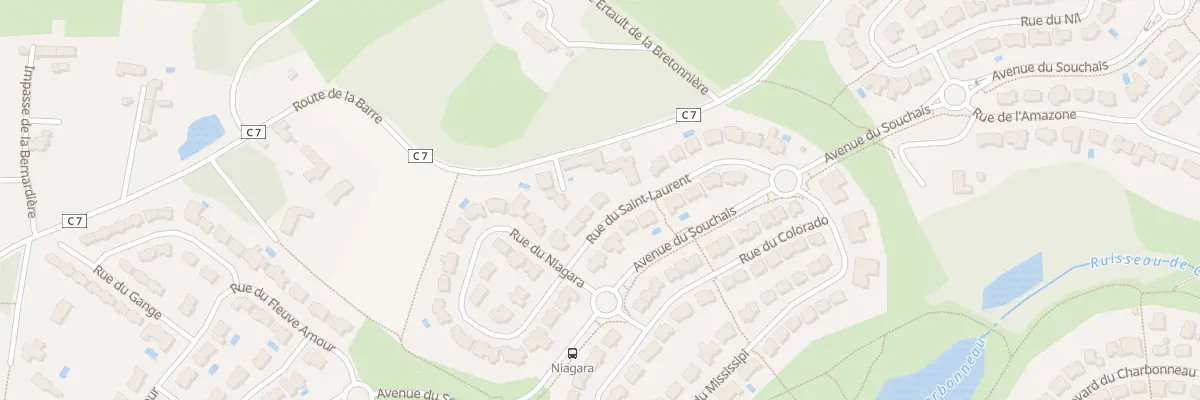 Plan du 16 Rue du Saint Laurent à Carquefou