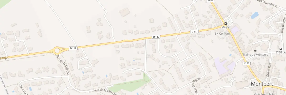 Plan du 23 Rue des Grands Fiefs à Montbert