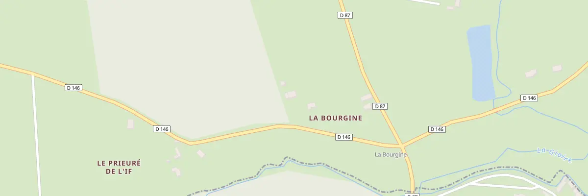 Plan du 6 La Bourgine à Saussemesnil