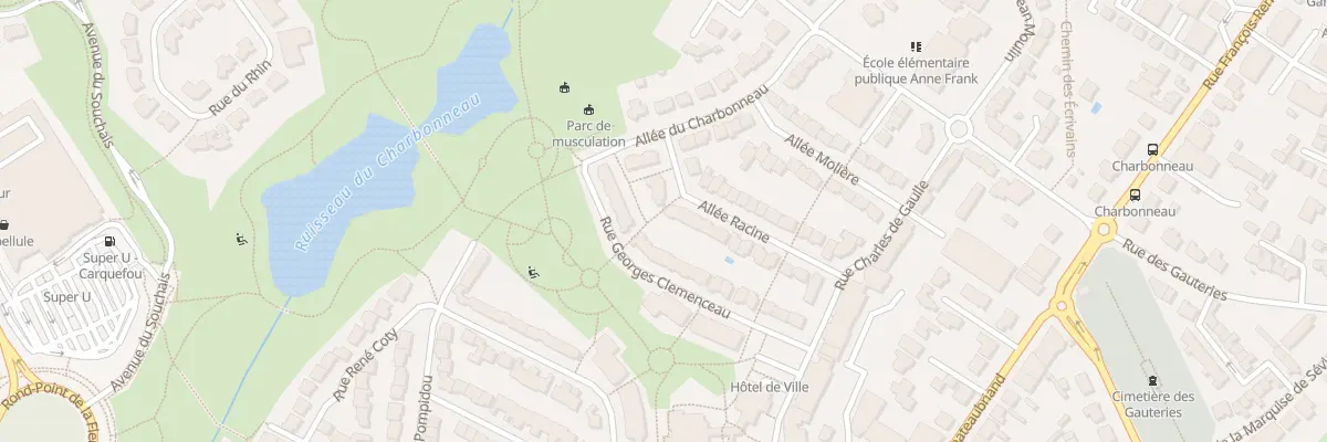 Plan du 48 Rue Georges Clemenceau à Carquefou