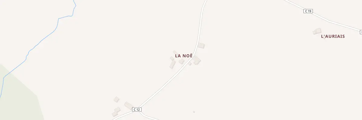 Plan du 5114 La Noe à Gahard