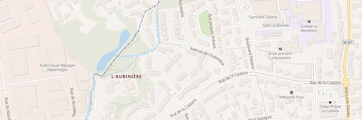 Plan du 3 All des Chasseurs à Sainte-Luce-sur-Loire