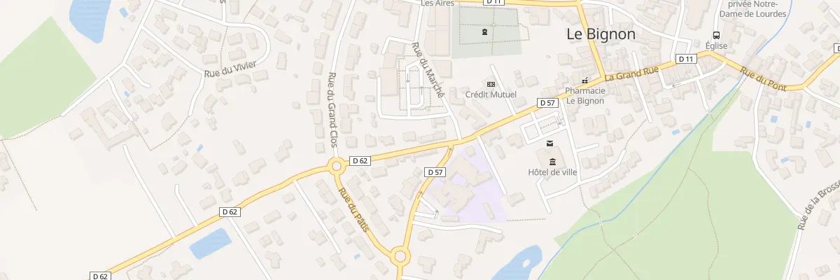 Plan du 26 Rue du Moulin au Bignon