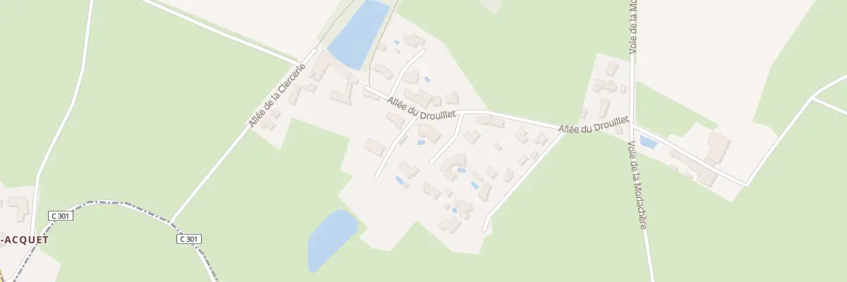 Plan du 2 Imp des Champs Verts à Vertou