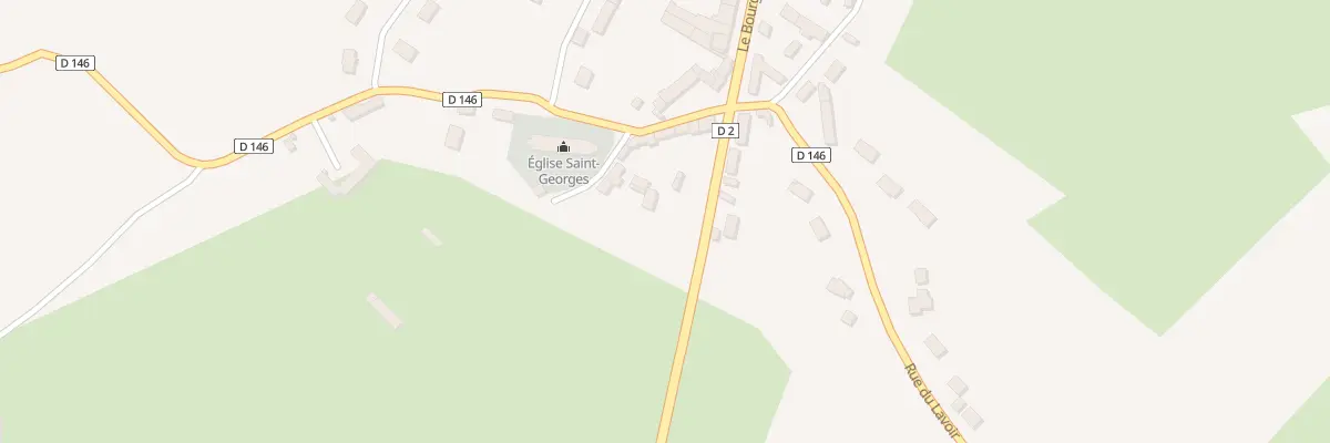 Plan du 1 Le Bourg à Colomby