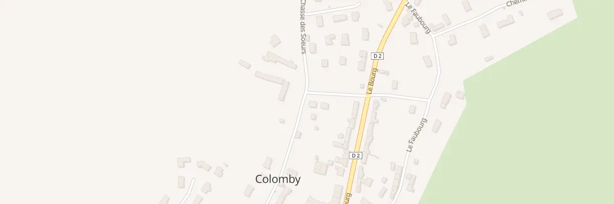 Plan du 18 Chasse des Soeurs à Colomby