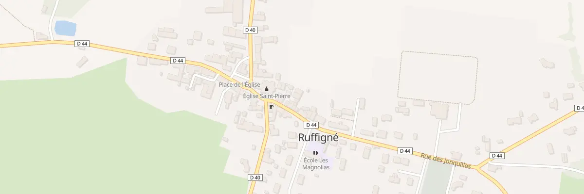 Plan du 3 Rue des Jonquilles à Ruffigné