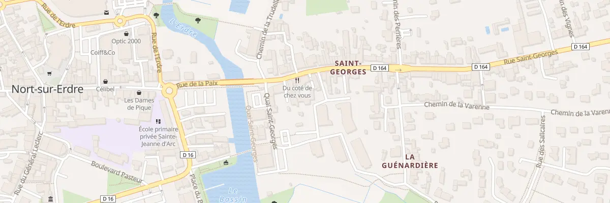 Plan du 26B Rue Saint Georges à Nort-sur-Erdre