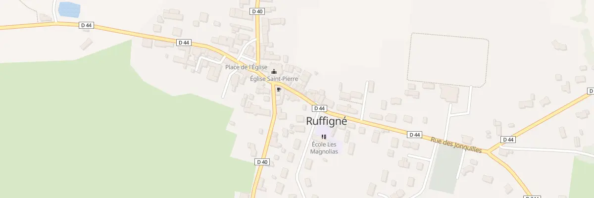 Plan du 6 Rue des Jonquilles à Ruffigné