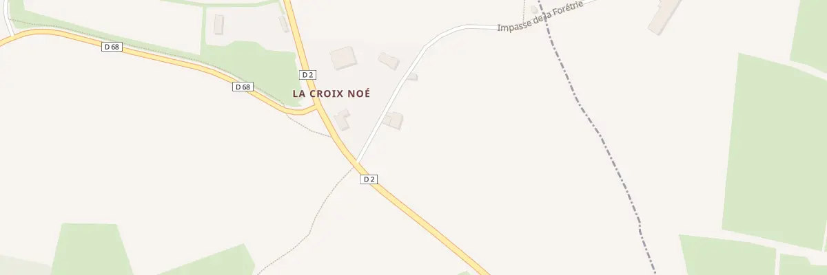 Plan du 2 La Foreterie - Montsurvent à Gouville-sur-Mer