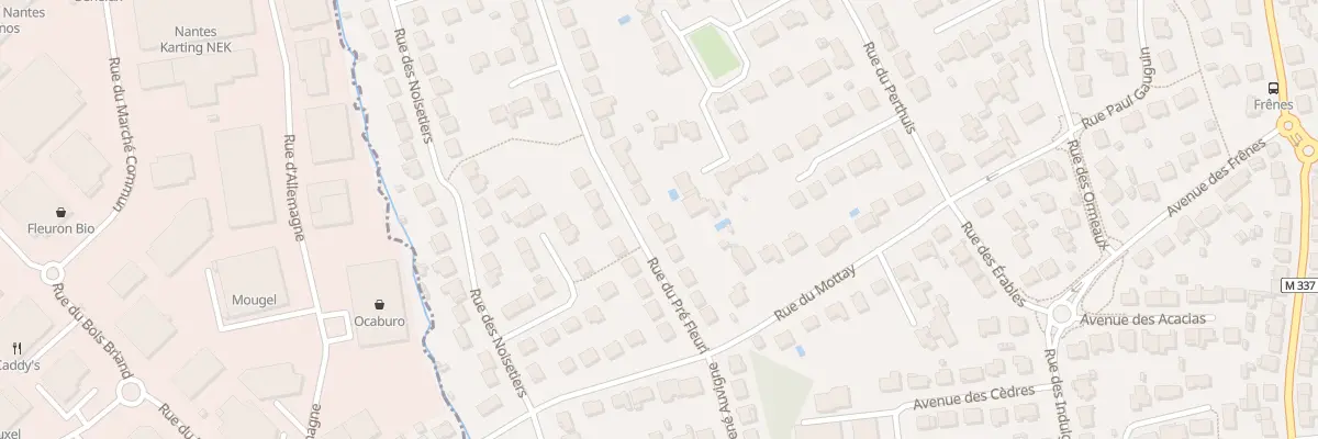 Plan du 12 Rue du Pré Fleuri à Sainte-Luce-sur-Loire