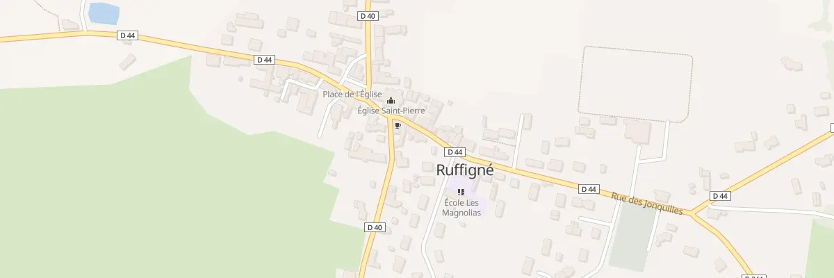 Plan du 4 Rue des Jonquilles à Ruffigné
