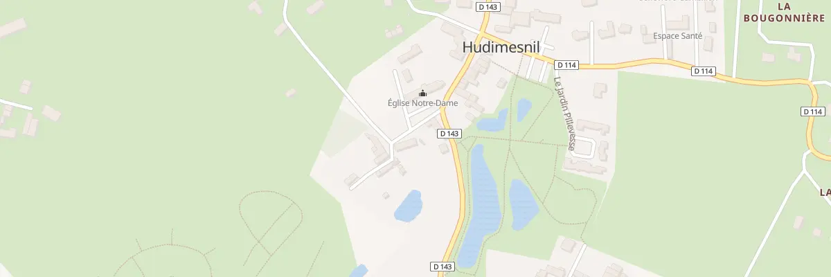 Plan du 5016 Le Bourg à Hudimesnil