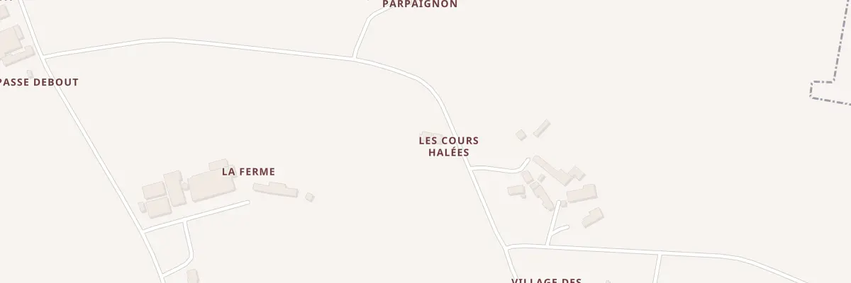 Plan du 484 Les Cours Halées à Janzé