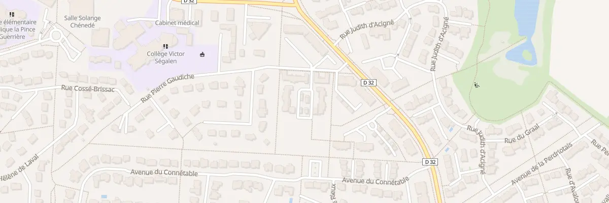 Plan du 25A Rue Pierre Gaudiche à Châteaugiron